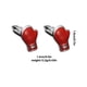 thumbnail image 2 of Gemelos con diseño de guante de boxeo esmaltado rojo para hombre, 2 of 2