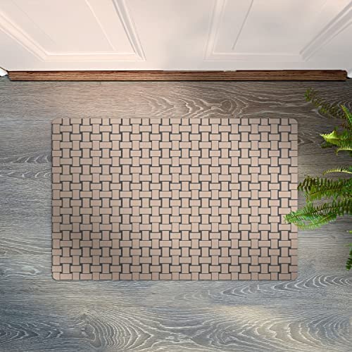 Small Area Rug Mat UltraThin Kitchen Rug Entrance Mat With Non Slip