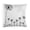 Pattern, variant on Pillows Modern Black White Dandelion Pillowcase Farm Decorations Pillow Case 16"x16" for Couch Bed Home Decor Farmhouse Dandelion Throw Pillow