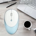 thumbnail image 6 of Sarapandan 3-Speed DPI Adjustable, USB Receiver, Light Blue Color for PC Use Optical Wireless Mouse, 6 of 8