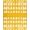 Yellow White, Pattern 16, variant on Design&I 8'x10' Washable Area Rug Extra Large Skid-Resistant Low Profile Spotted Southwestern Geometric Abstract Farmhouse Border Motifs for Living Room, Family