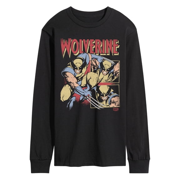 Marvel - Wolverine Tonal Washed - Men's Long Sleeve Graphic T-Shirt