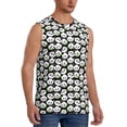 thumbnail image 2 of Fotbe Panda Bear Men's Camiseta sin Mangas Estampada para Hombres, Playera Casual para Gimnasio, Entrenamiento, Playa-Large, 2 of 7