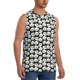 thumbnail image 2 of Fotbe Panda Bear Men's Camiseta sin Mangas Estampada para Hombres, Playera Casual para Gimnasio, Entrenamiento, Playa-Medium, 2 of 7