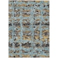 thumbnail image 2 of Addison Rugs Chantille Indoor/Outdoor Contemporary Abstract Teal Machine Washable Rectangle Rug, 3' x 5', 2 of 8