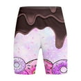 thumbnail image 4 of oqasdz Child Girls Boys Shorts Ice Cream Print Elastic Waist Comfortable Shorts With Pockets Sports Active Board Shorts Size 2 Y-3 Y, 4 of 4