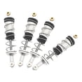 thumbnail image 2 of 4x RC Shock Absorber, Front and Rear RC Shocks Damper Replacement Parts for 16207 16209 16210 H6 1/16 RC Hobby Car Model Argent, 2 of 8