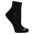thumbnail image 2 of Fruit of the Loom Sport Ankle Socks for Women, Black, Sizes 8-12 (10-Pack), 2 of 5