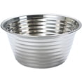thumbnail image 1 of Household Salad Bowl Stainless Steel Fruit Vegetable Storage Holder Thread Food Dish, 1 of 8