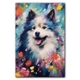 thumbnail image 2 of Keeshond Canvas Wall Art Colorful Pet Canvas Oil Painting Canvas Print Street Art Farmhouse Cattle Modern Artwork Living Bedroom Bathroom Home Office Decor, 2 of 4