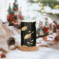 thumbnail image 5 of 2 PCS Flameless Candles with Remote Timer LED Battery Operated Flickering Candle Light for Wedding Table Home Decoration Gifts Delicate Gold Leaf Pattern, 5 of 7