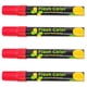 thumbnail image 1 of Plumón para pizarra de cristal ChalkyRed 4Pzas Rojo Neón Marcador para Pizarrón Punta Redonda Mediana. VentDepot MXKYR-004, 1 of 1
