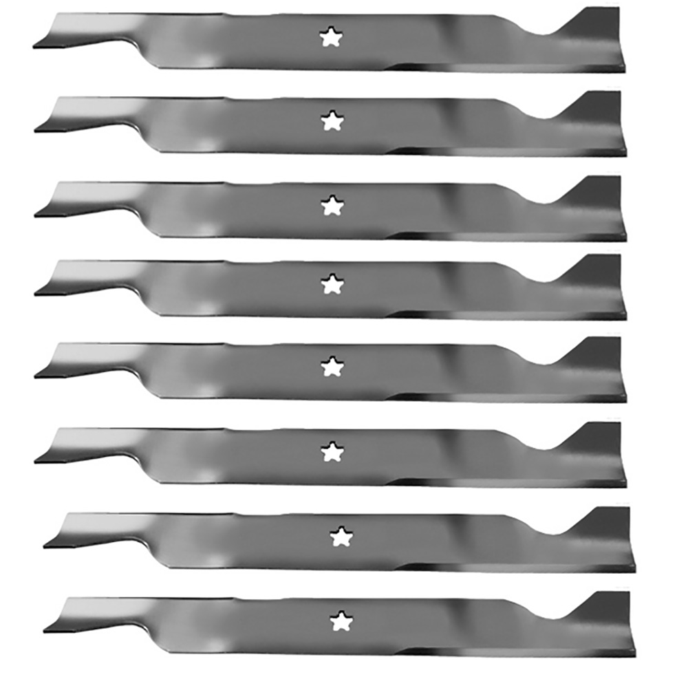 Set of (8) Lawn Mower Blades for 46" Cut Deck 12242 532 40 5380