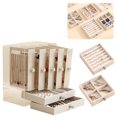 thumbnail image 4 of Organizador Pendientes Soporte para Caja Almacenamiento Multifuncional Mujeres Y Niñas, 4 of 9