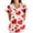 35-Pink, variant on Scrub Top Women Black,Women's Valentine's Day Printed Loose-Fit V-Neck Pocket Short-Sleeve Nursing Scrubs Top - Red - L