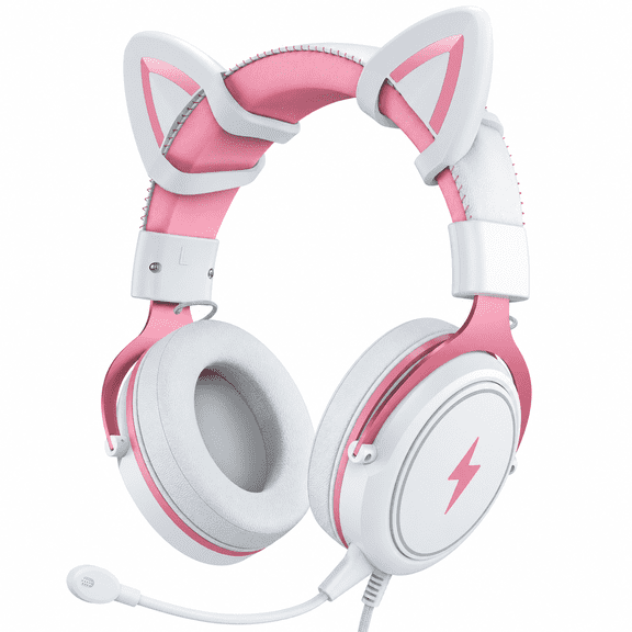 ONIKUMA X10 Wired Gaming Headset RGB LED Noise Cancelling Mic PC PS5 Xbox