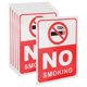 thumbnail image 5 of 6 pegatinas adhesivas de "No fumar", señal de "No fumar", advertencia de seguridad rectangular, para uso en interiores y exteriores, para oficinas y negocios, 5 of 7