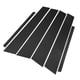 thumbnail image 1 of 1 Juego de cubierta de postes de pilar de puerta de coche con patrón de fibra de carbono brillante para BMW 3 Series F30 2012-2018, 1 of 6