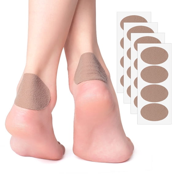 Foot for Foot Care - Blister Tape Prevention for Heel and Toe with Friction Reduction for Boots and Hiking Shoes - Pack of Four
