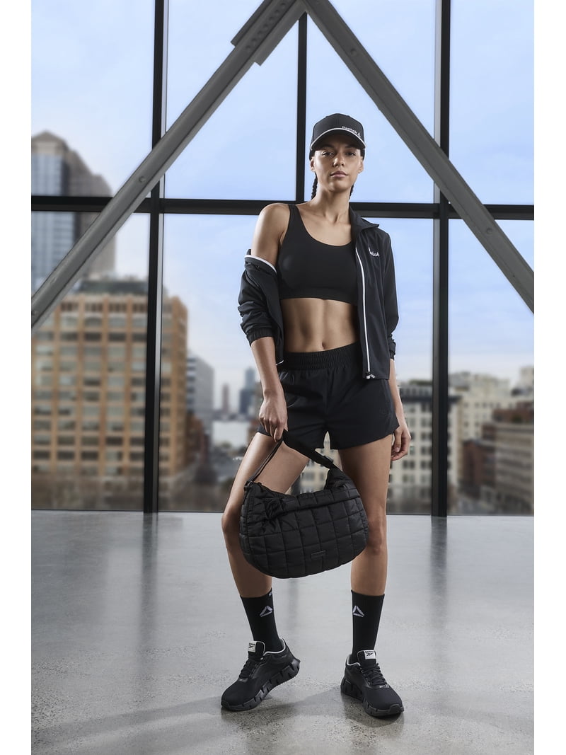 Reebok Women's Savannah Quilted Handbag, Black - Walmart.com