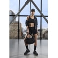 thumbnail image 5 of Reebok Women's Savannah Quilted Handbag, Black, 5 of 6