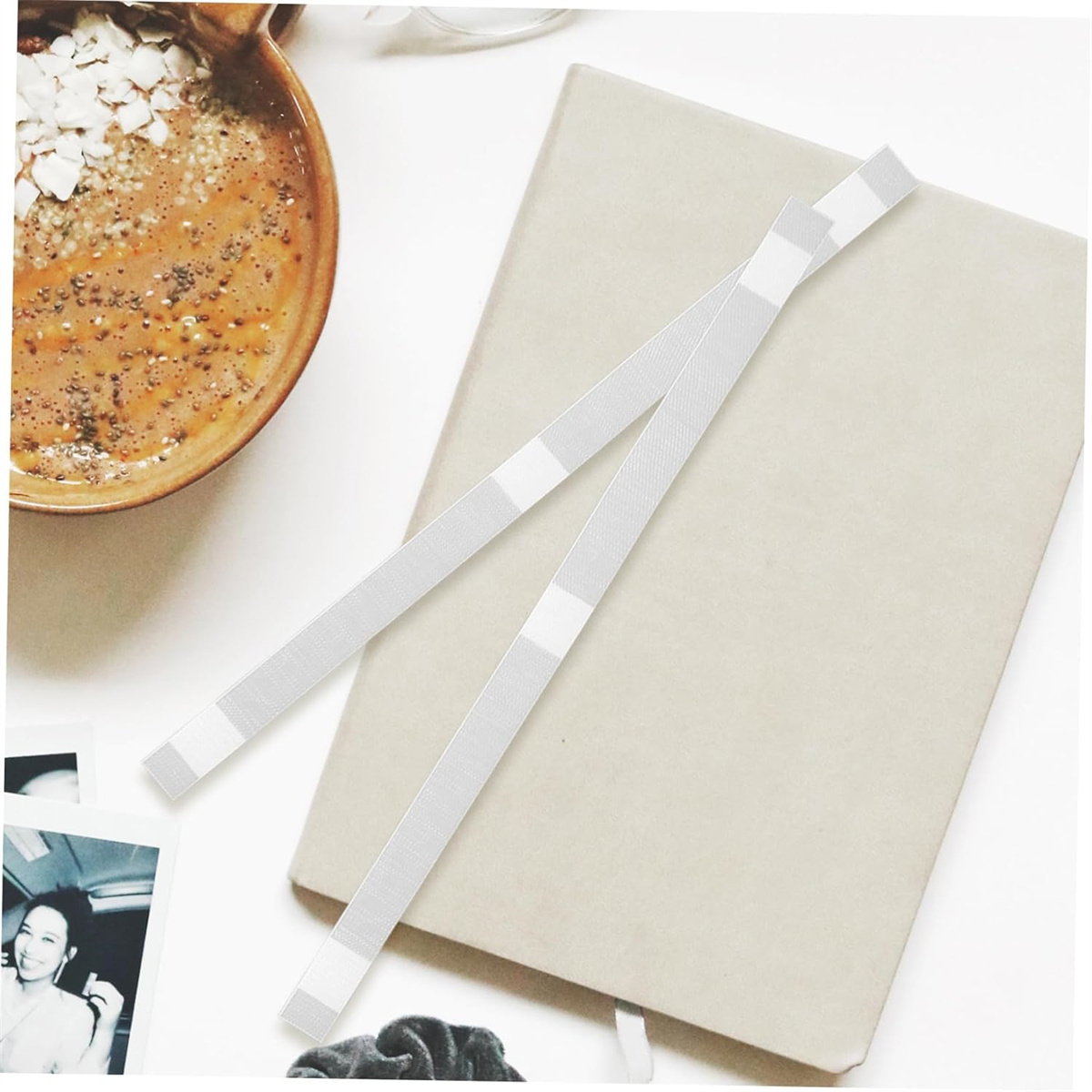 30pcs Disposable Letter Binding Repair Strips,11.2x0.94in Hot Melt Adhesive Glue Strips for Book,Crafts Letter Repair Tool for Men and Women
