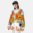 thumbnail image 2 of Kdxio Hello Fall Farm Truck Print Women Men Sun Protection UPF 50+ Jackets Zip Up Long Sleeve Hoodie Hiking Lightweight with Pockets, 2 of 5