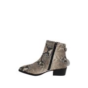 Steve Madden Steven Women's Ringer Round-Toe Ankle, Natural Multi, Size 6.5