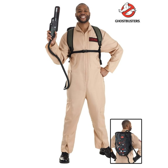 Men's Plus Size Ghostbusters Deluxe Costume