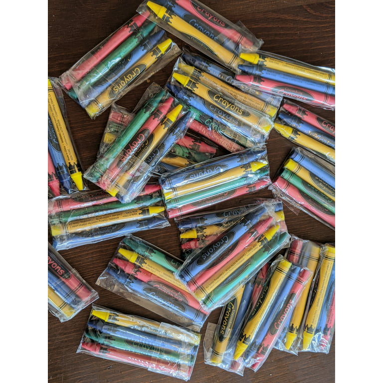 4 Pack Crayons in Cello Bag — CrayonKing