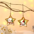 thumbnail image 5 of Gibobby Colgante de con estampado navideño, adornos para árboles de Navidad, comercial para el, decoración de ambiente(B), 5 of 5