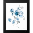 thumbnail image 2 of Wild Apple 12x14 Black Modern Framed Museum Art Print Titled - Blues of Summer III, 2 of 5
