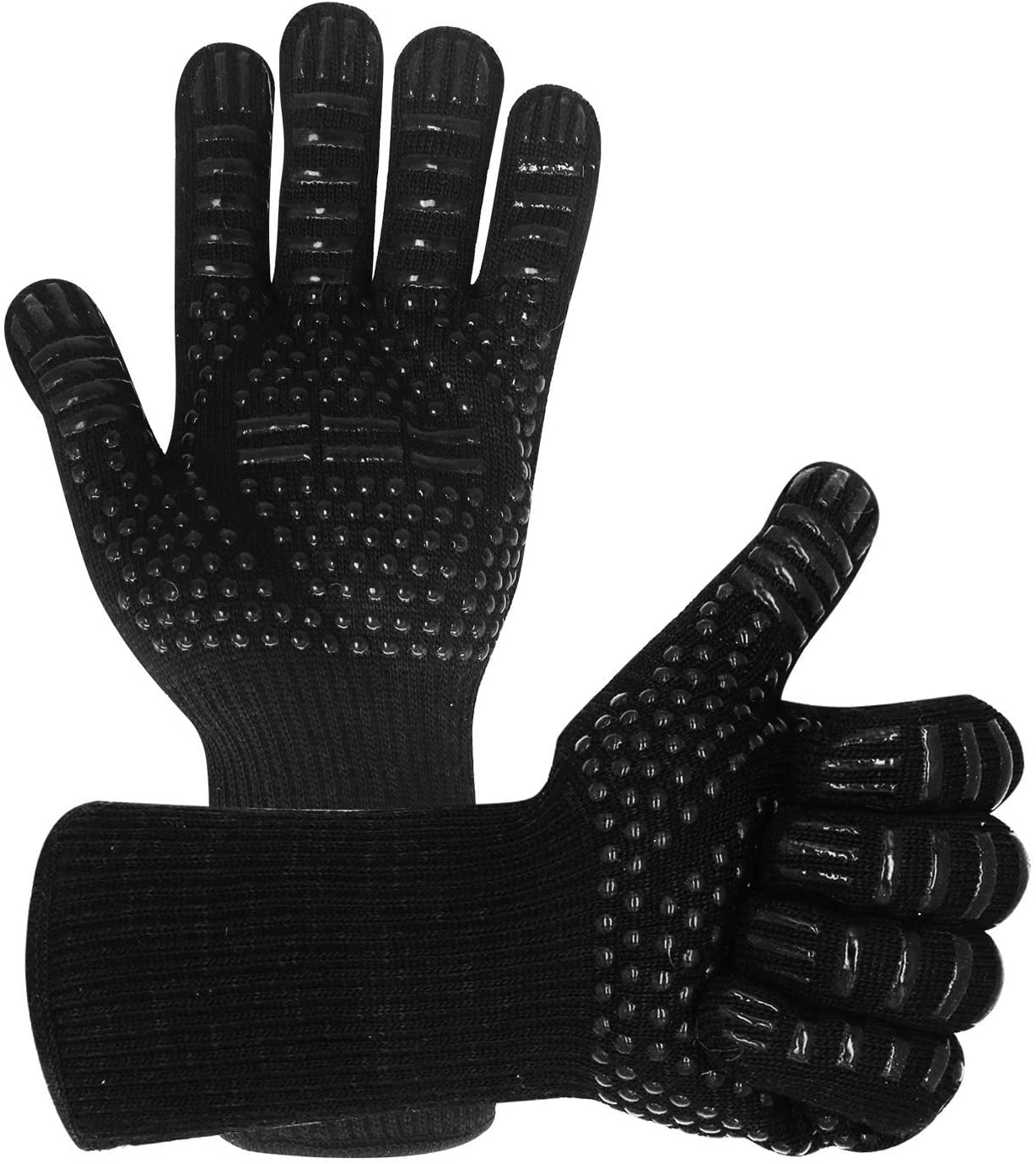 Gloves 800°C Heat Resistant Grill Gloves Fireproof Barbecue Grilling