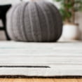 thumbnail image 4 of SAFAVIEH Studio Leather Jocin Striped Area Rug, Grey/Multi, 8' x 10', 4 of 10