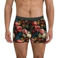 thumbnail image 2 of Bingfone Rose Flowers Men's Underwear - Casual Stretch Boxer Briefs-Medium, 2 of 7