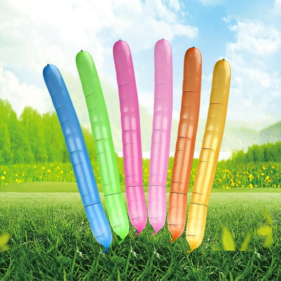 GOOHOCHY  100 Pcs Balloon Rocket Impeccable Craftsmanship Balloons Easy to Fly