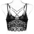 thumbnail image 5 of Gibobby Lencería sexy de encaje para dormir Lencería Mujer S-2XL Chaleco Sujetador sexy Encaje Inalámbrico Vendaje Ropa de dormir Íntimos(Negro, M), 5 of 5