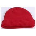 thumbnail image 2 of AJTQTH Winter Warm Hat for Kids Boys Girls Unisex Knitting Cotton Comfortable Fit Beanie Caps Warm and Strectchy Hat Winter Fall Clothes Red Free Size, 2 of 2