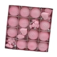 thumbnail image 4 of Adornos navideños colgantes para el árbol, bolas navideñas, adornos decorativos Rosa, 4 of 9