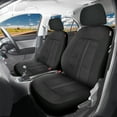 thumbnail image 4 of Genuine Dickies 2 Piece Sorrento Universal Car Seat Covers, Black, 4 of 16