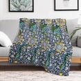 thumbnail image 4 of William Morris Floral Pattern Throw Blanket Flower Art Vintage Blanket for Sofa Bed Couch Chair Or Dorm 30"x40", 4 of 16
