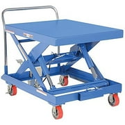 42 x 42 in. 2000 lbs Foot Pump Hydraulic Elevating Cart