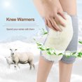 thumbnail image 3 of Yeacher Knee Warmers Leg Warmers Wool Thermal Sleeve Knee Brace Support Protection Sleeves for Dancing Outdoor Cycling Man & Woman Knee Care, 3 of 7