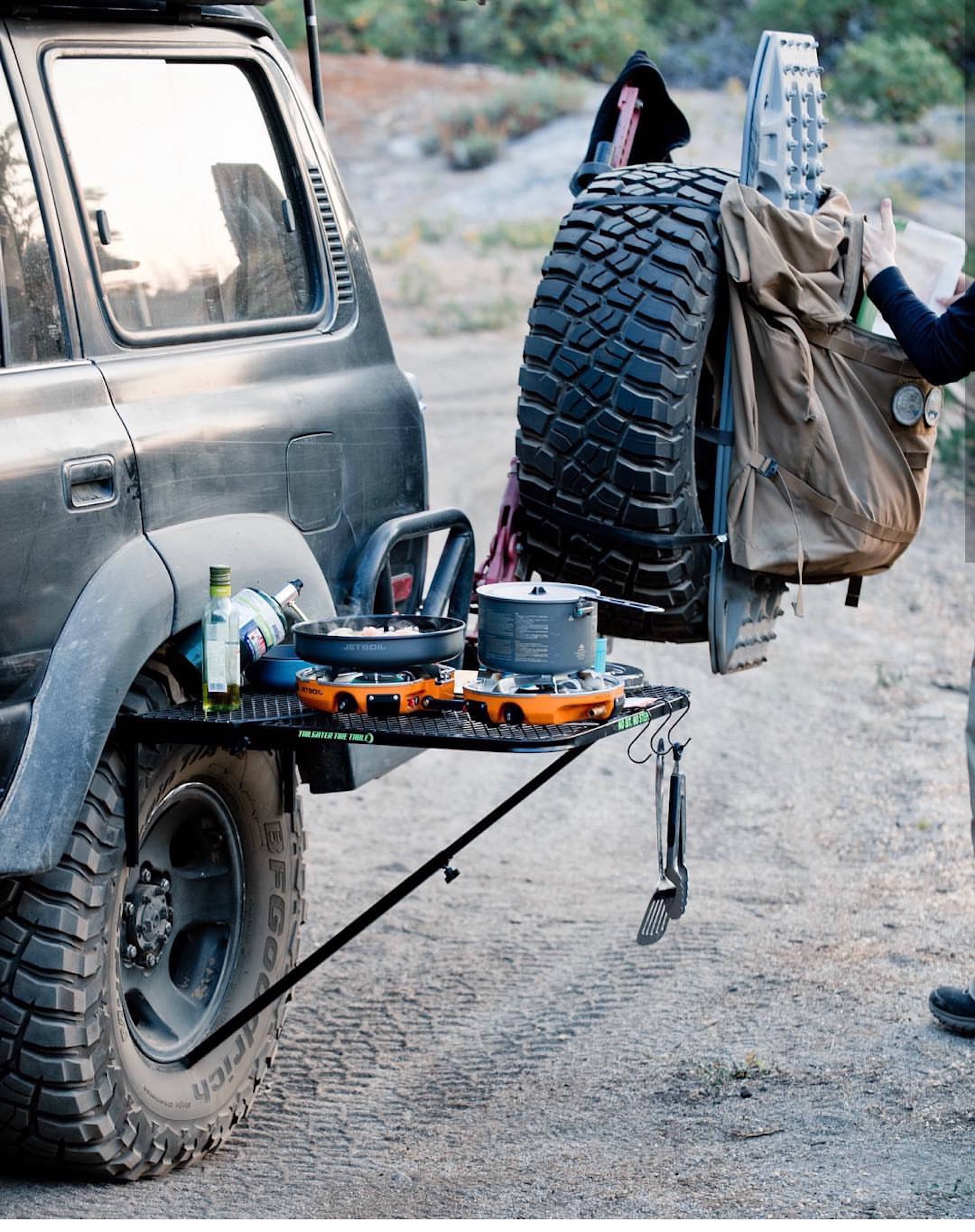 Tailgater Collapsible Folding Utility Tire Table - Durable Powder Coated  Steel - Walmart.com