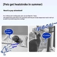 thumbnail image 3 of NEXAVKPR Foldable Summer Cooling Cats House with 9 Reusable Ice Packs Pet Cooling House, 3 of 8