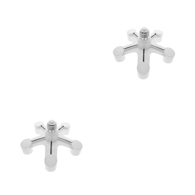 Naiovety Divisor de bombilla E27 Base de lámpara de aislamiento resistente al calor Adaptador de luz de oficina Accesorio de soporte de iluminación de 1 a 5 2piezas Naiovety CBP197356