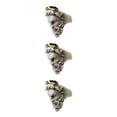 thumbnail image 4 of Guardurnaity Old Man Head Design Ring Classic Rings Wedding Party Alloy Christmas Hand Jewelry Sculpture Unisex Hoop Universal Shell Type1 NO1, 4 of 6