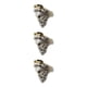 thumbnail image 3 of Jumpingount Anillo de cabeza de hombre viejo estilo Retro escultura de concha dorada clásica anillos de plata joyería Universal fiesta mujeres Type4 NO4, 3 of 6