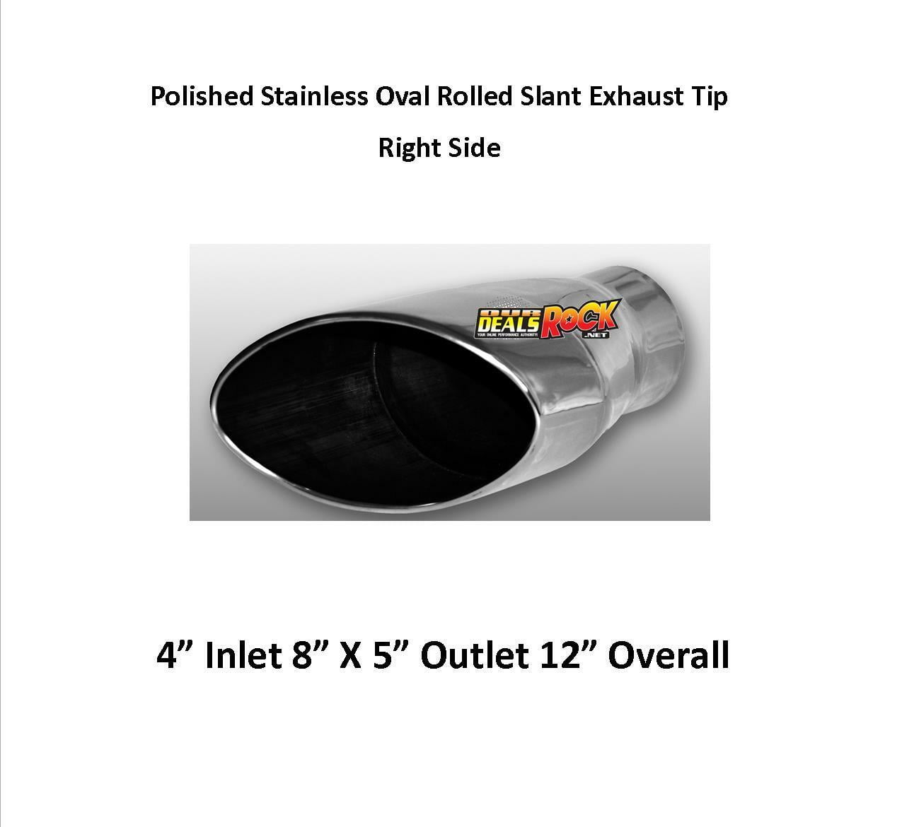 4 oval exhaust outlet