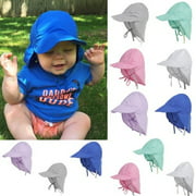 Baby Toddler Kids Boys Girls Sun Cap Cotton Outdoor Sports Beach Hat Adjustable